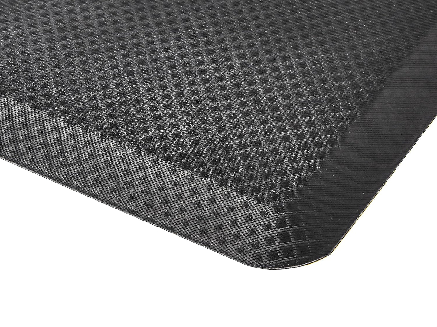 Amazon Basics 3/4" Rectangular Durable Anti-Fatigue Ergo Comfort Standing Mat, 32x20, Black (Previously AmazonCommercial brand)