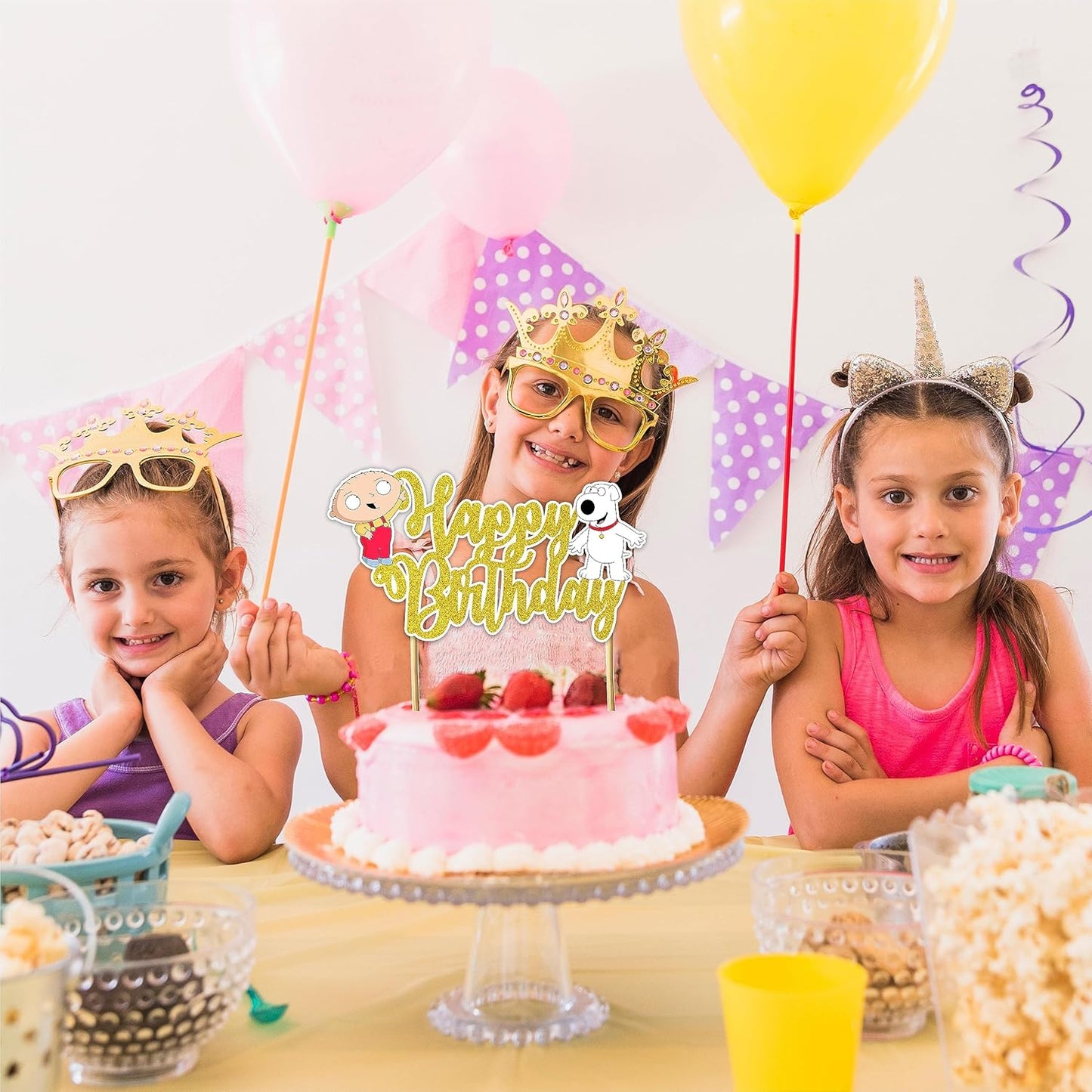 Seyal® Stewe Grifin Happy Birthday cake topper