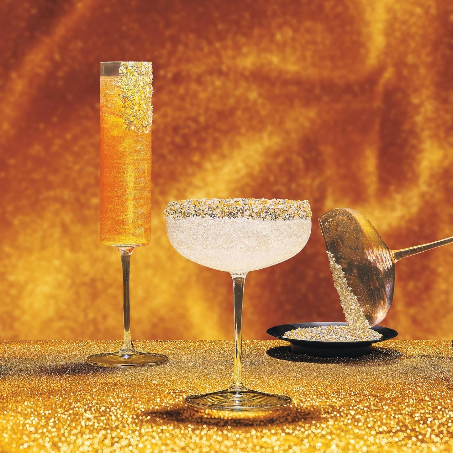 Fancy Sprinkles All That Glitters Cocktail Kit, for Happy Hour, Parties, Bachelorette, Gifting, & Celebrations