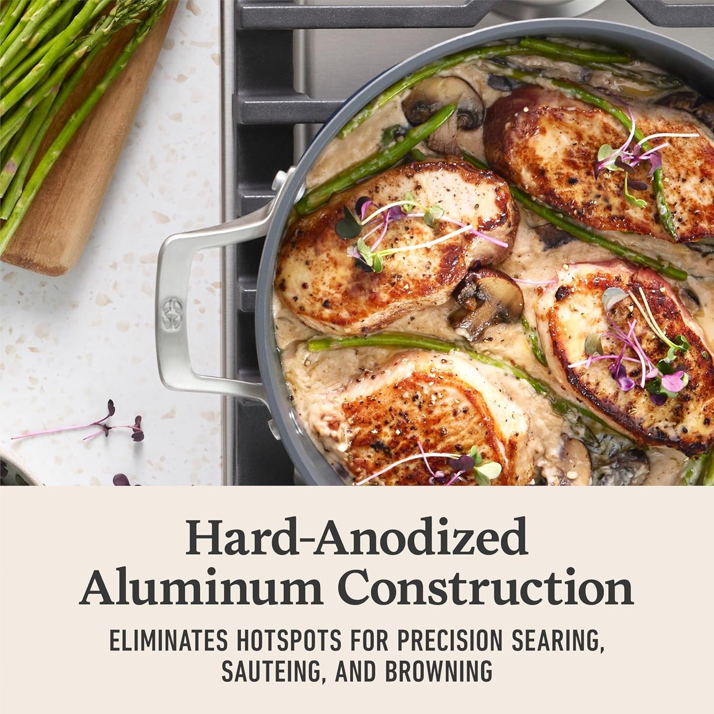 Calphalon® Premier Ceramic Nonstick 7-Qt. Dutch Oven with Lid, Midnight Blue