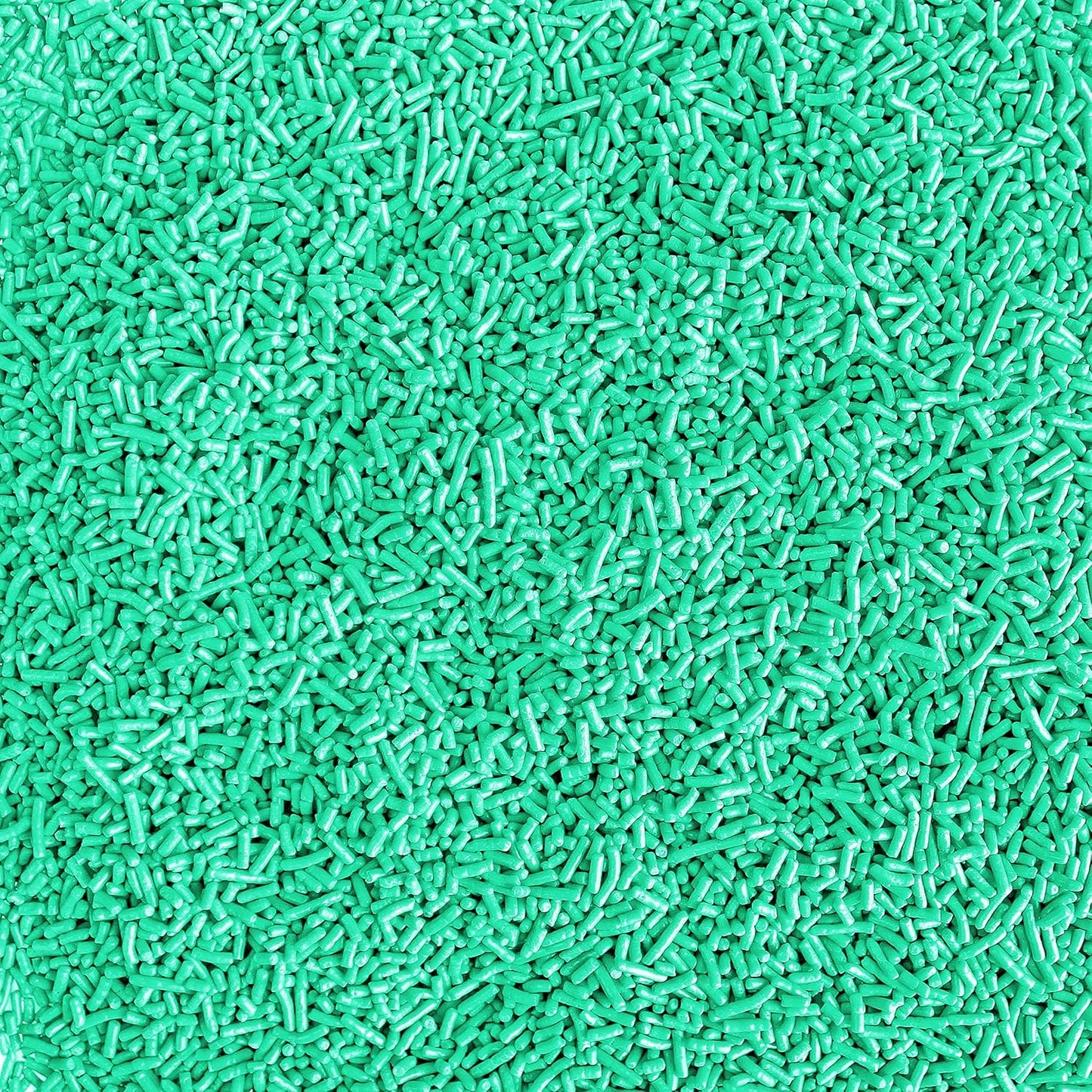 Sprinkle Pop Spring Mint Solid Colored Sprinkle Mix| Mint Jimmies| Birthday Sprinkles Made in USA for Decorating Cakes Cupcakes Donuts Cookies Brownies Ice Cream, 4oz